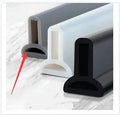 Flexible black TPE bathroom water blocking strip for shower floor waterproofing