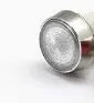 10mm stainless steel bezel indicator light with coloured plastic lens and attached wire
