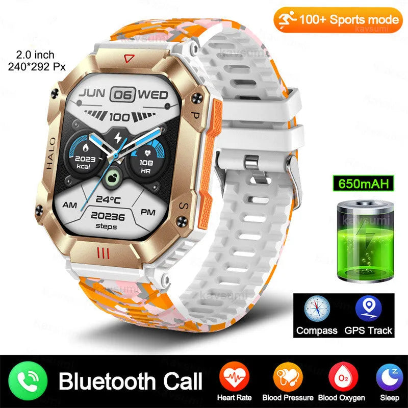 Women's Android GPS fitness smart watch with titanium alloy case showing multiple band options