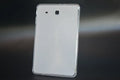 Clear transparent white ultra-thin silicone protective case for tablets on a flat surface