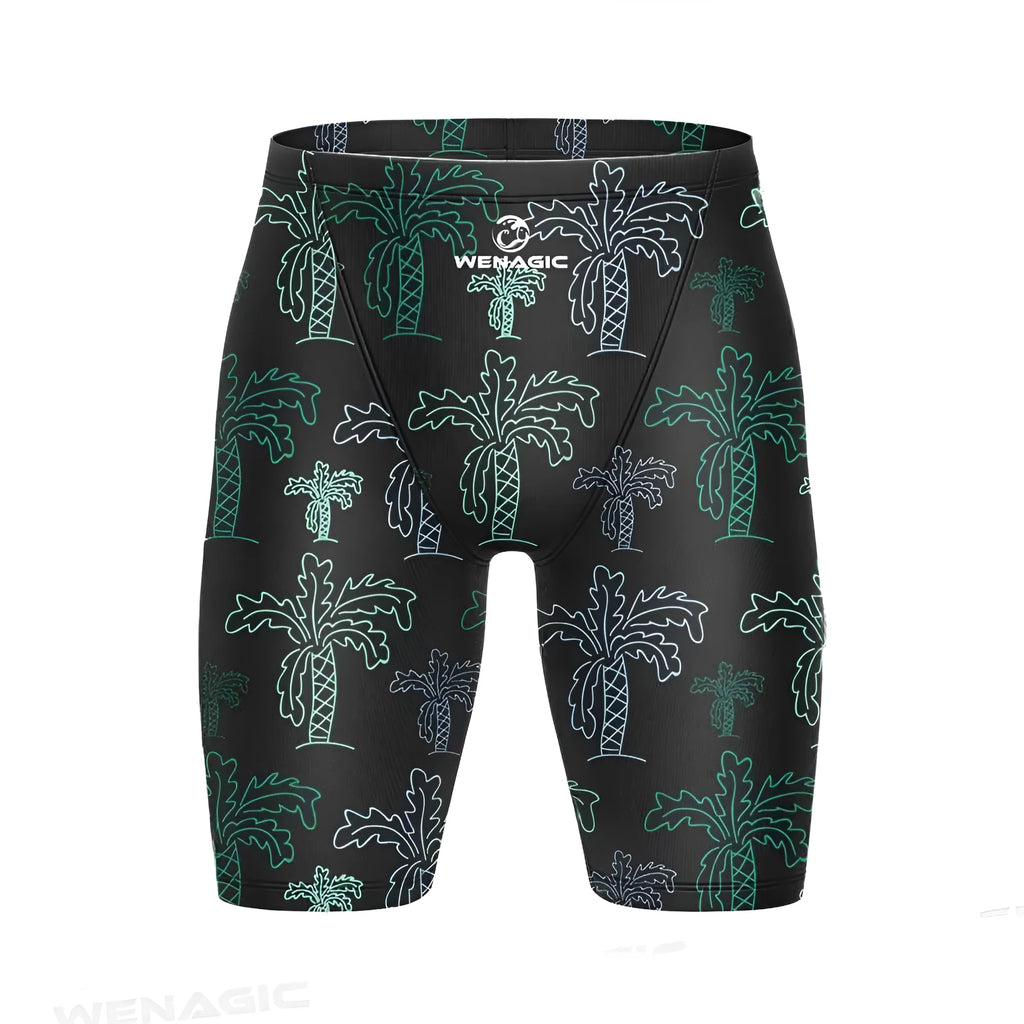 Men's briefs-style swimming pants in Lycra polyester fabric for swimming and wading activities.