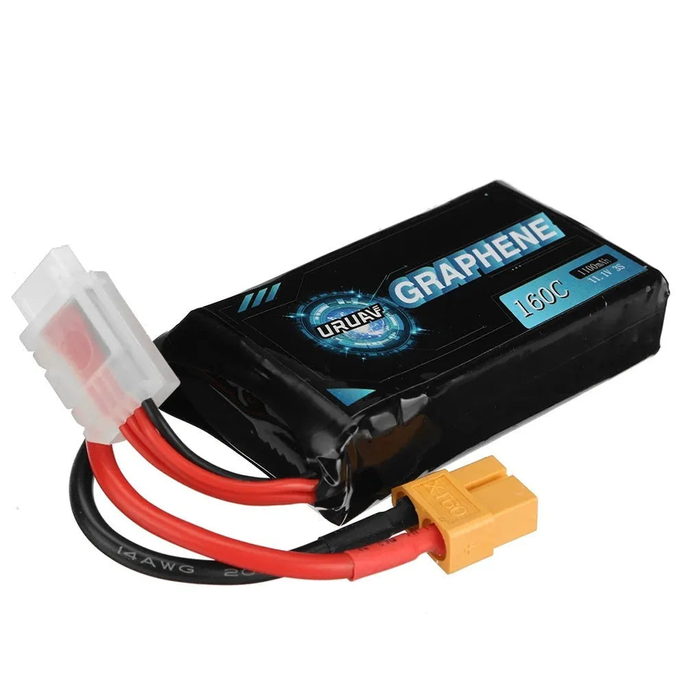 7.4V 1200mAh lithium battery for RC model cars, ships and drones