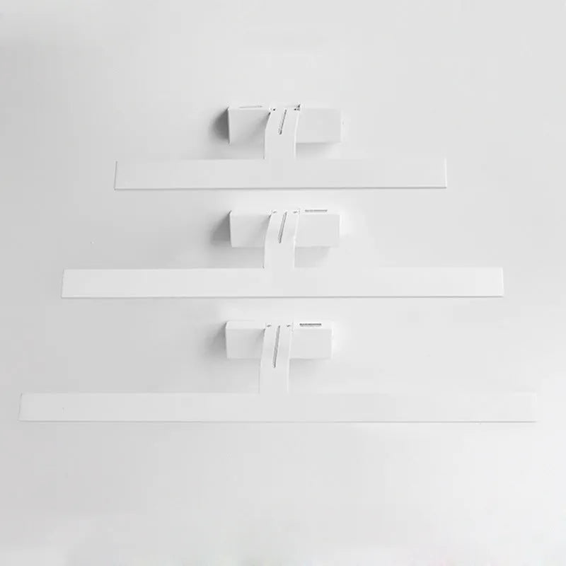 White LED mirror headlight, 520mm long, mounted above a bathroom mirror.