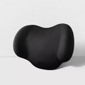 Memory cotton car headrest and lumbar support cushion set in simple style