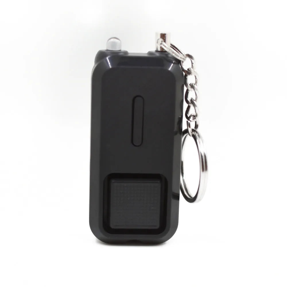 ZQ-202 personal safety alarm in pink, black, white, yellow or green colours, compact anti-pervert device for runners