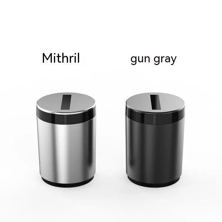Intelligent induction ashtray with automatic opening in aluminium construction