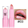 Starlight Diamond series lipstick with sweetheart bow design in six colour options for universal skin types