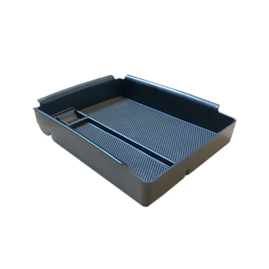 Black wireless charging storage box with fast charging for Qi compatible devices