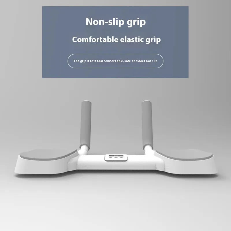 White alloy aluminium flat support trainer for home fitness exercises