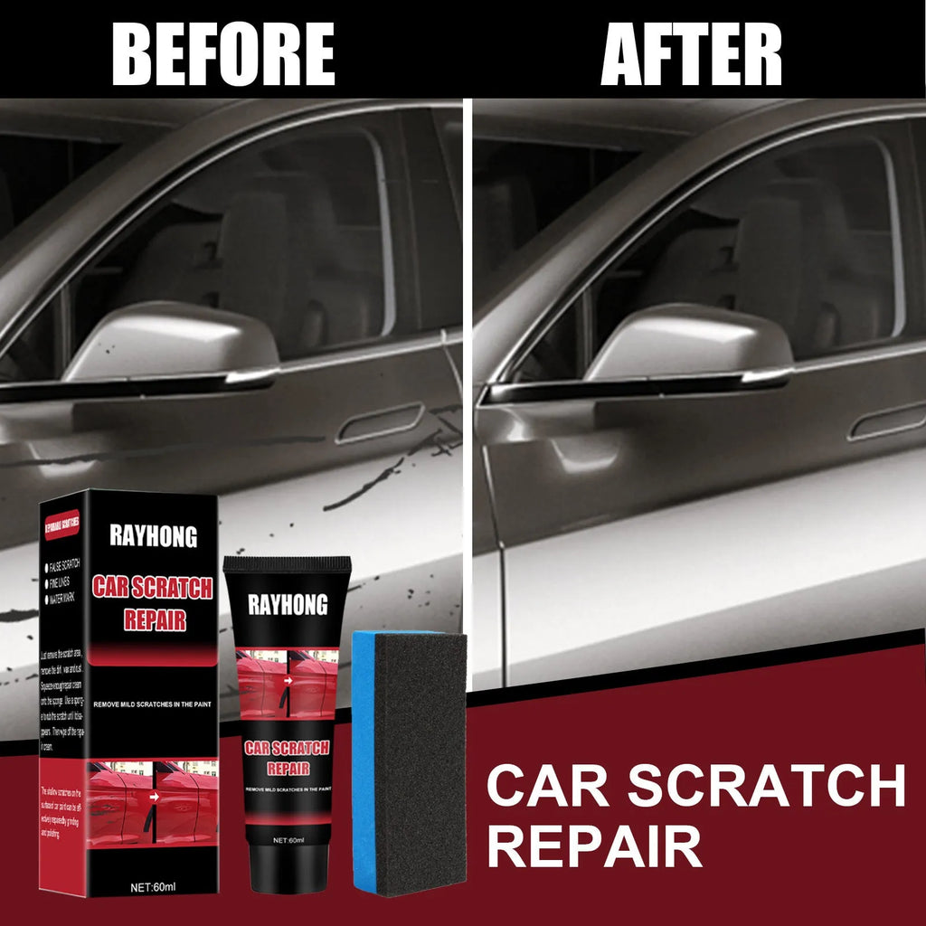 60ml tube of car scratch repair wax for automotive paint surface maintenance
