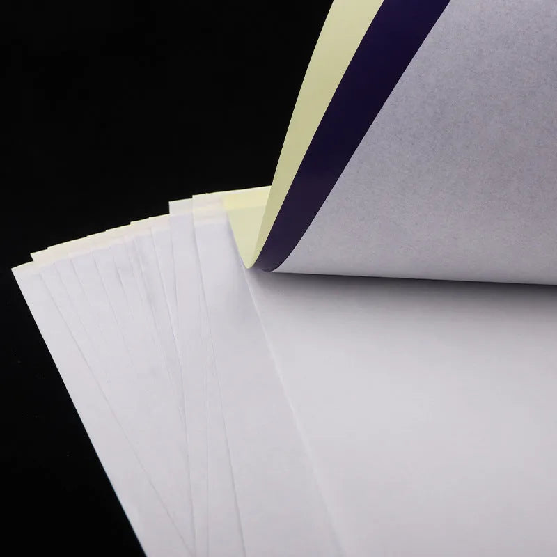 A4 tattoo transfer paper with transfer paste gel for professional design applications