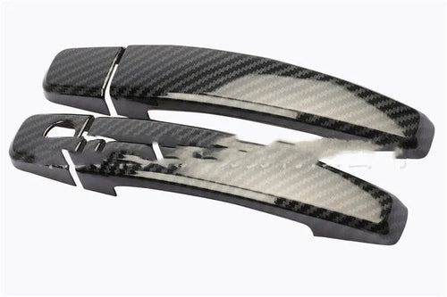 Carbon fibre pattern door handle decoration for Opel Vauxhall Astra