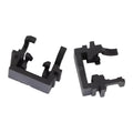 Black plastic Ford LED headlight adapter for H1 bulb conversion