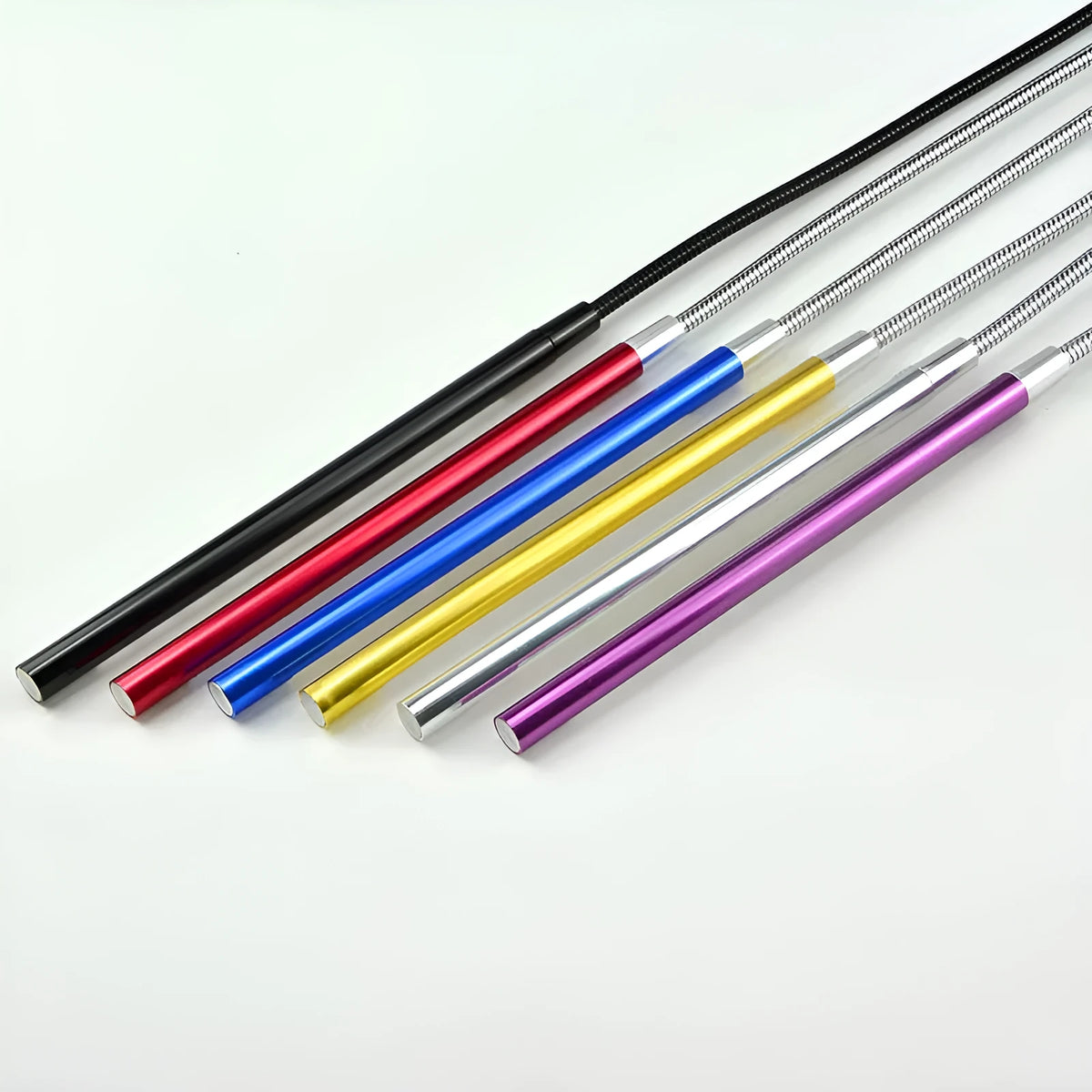 Spiral USB LED night light with aluminium alloy construction in six colour options