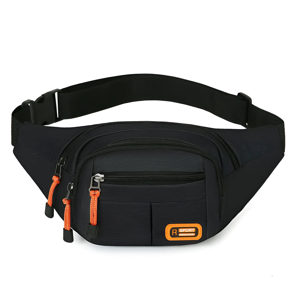 Waterproof slanted chest bag in multiple colours for outdoor activities