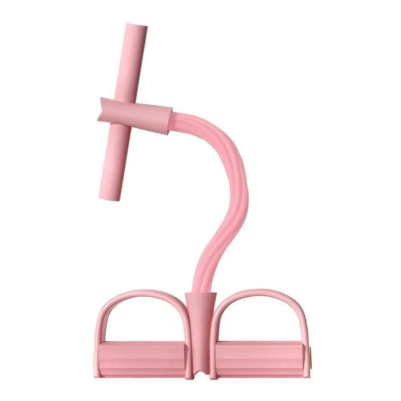 TPR waist slimming pedal tension device with puller rope in selected colour