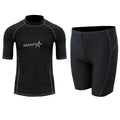 Men's quick-drying half sleeve swimsuit wetsuit for snorkelling and surfing