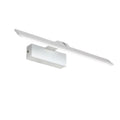 White LED mirror headlight, 520mm long, mounted above a bathroom mirror.