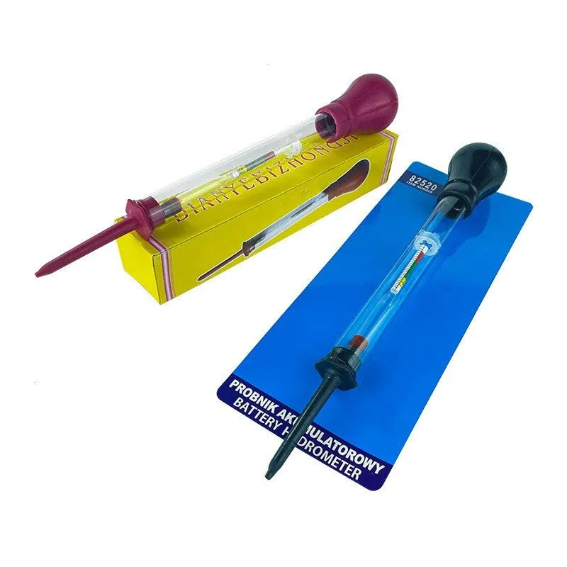 Electrohydraulic hydrometer suction type 330mm glass battery electrolyte densitometer