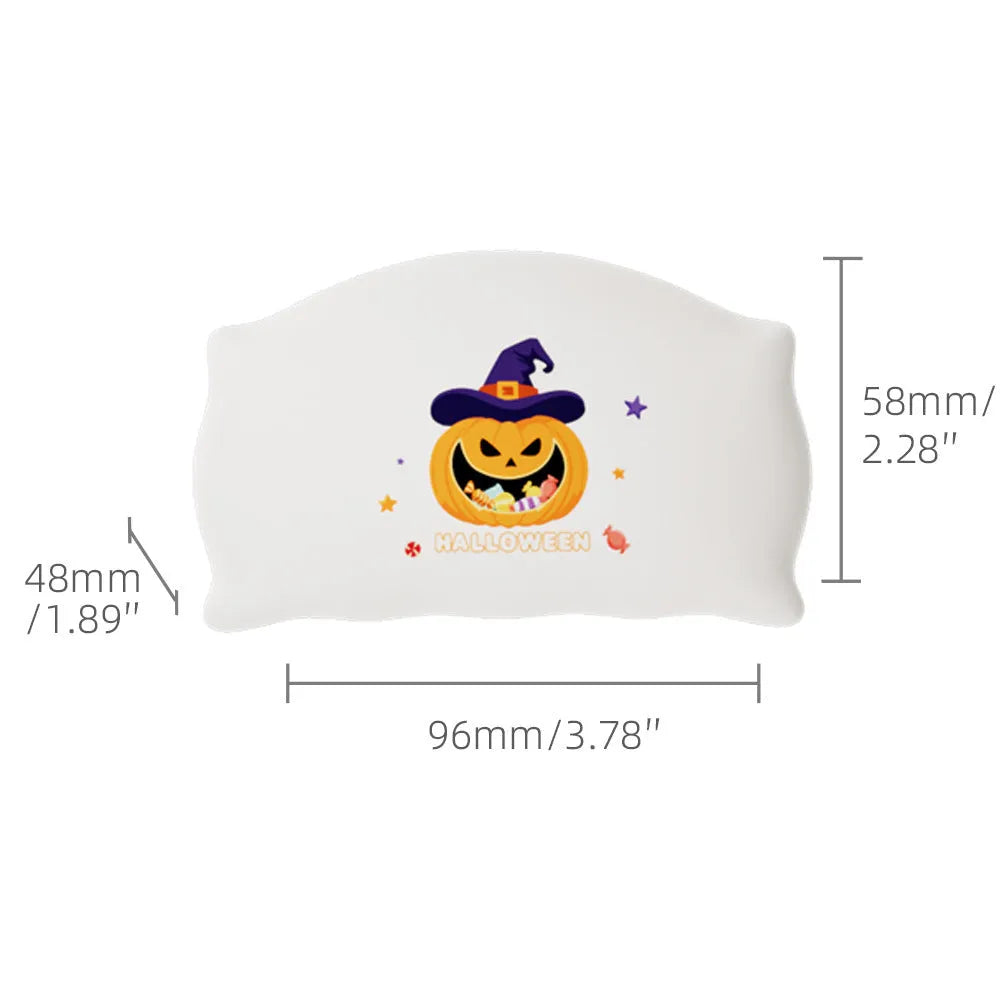 Cartoon Halloween table lamp in magic ghost and pumpkin ghost designs with warm light and USB TYPE-C charging port