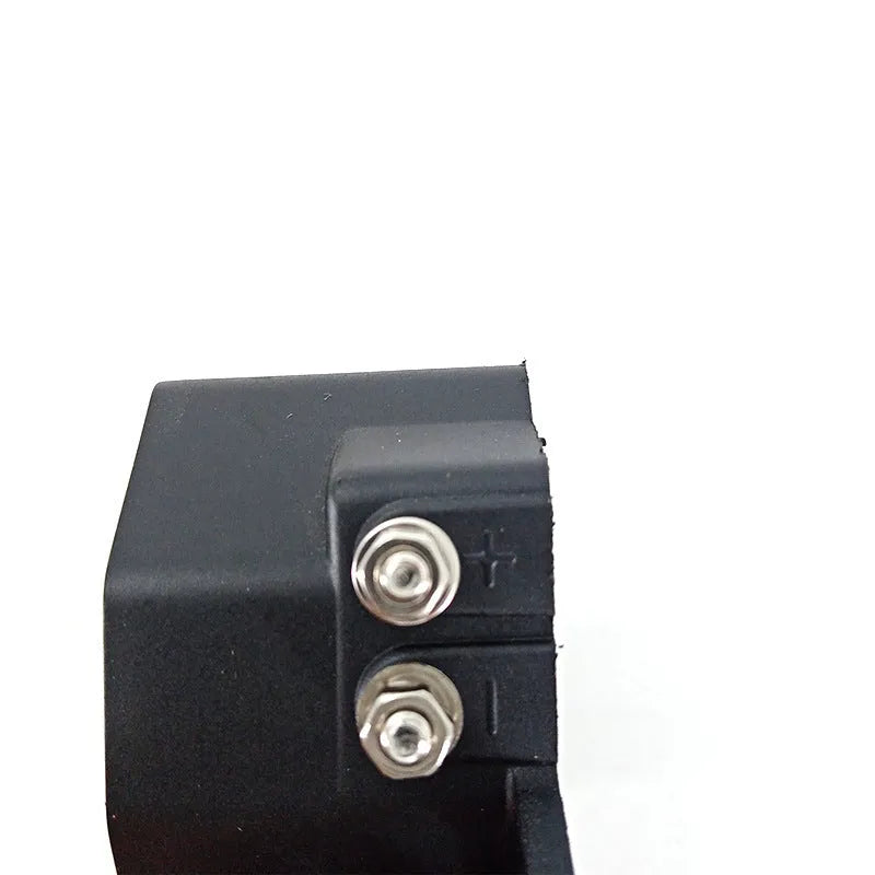 Black GQ-208A reversing buzzer horn for vehicle safety with 12-80V voltage range
