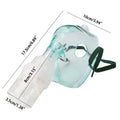 Soft rubber mask aid for securing protective face coverings.