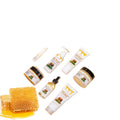 Butter Honey seven-piece skincare set with six product types including facial cleanser, cream and scrub