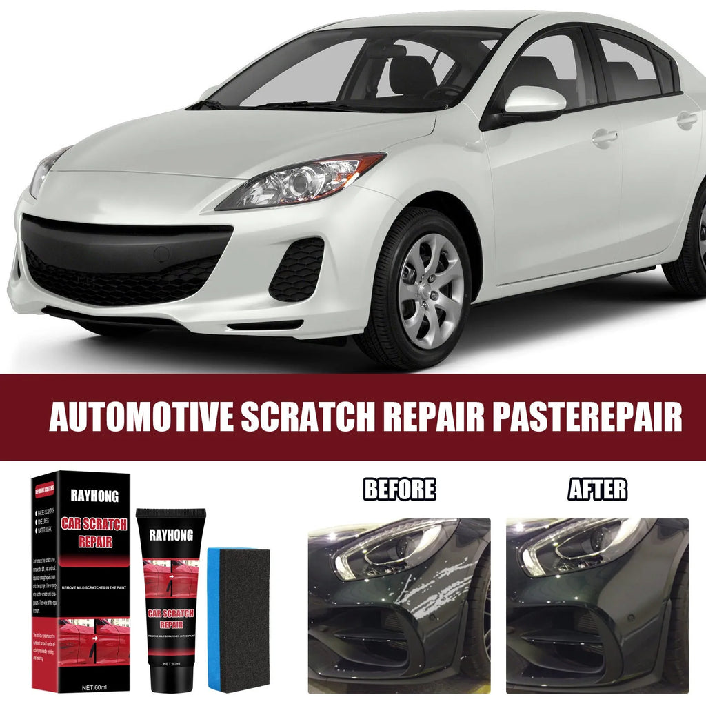 60ml tube of car scratch repair wax for automotive paint surface maintenance