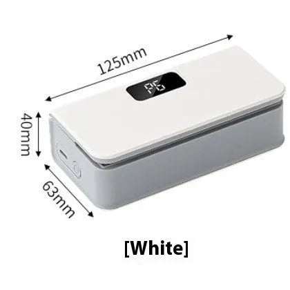 Small portable mini heat sealing machine for plastic bags in blue colour