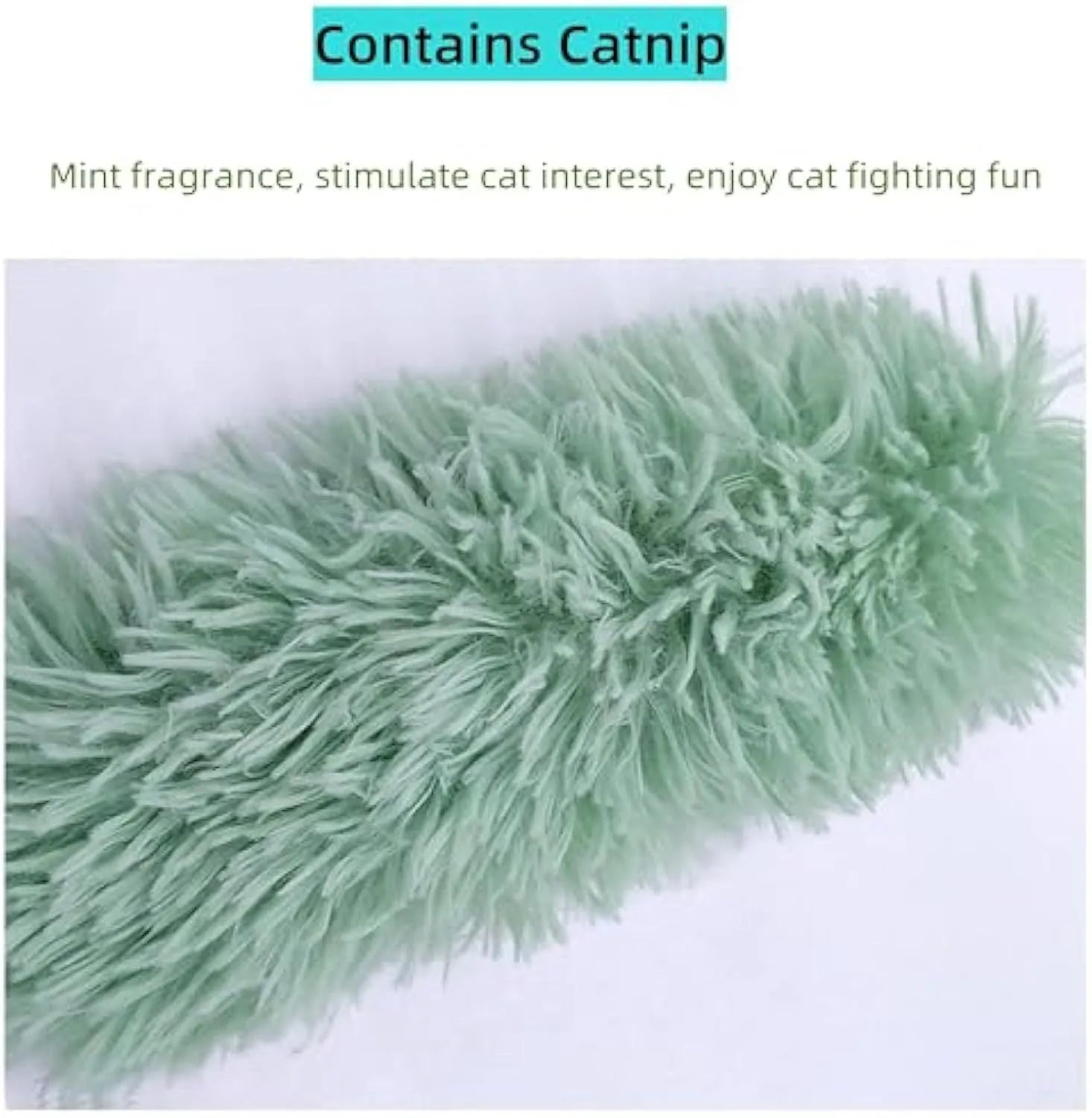 Colourful soft plush cat toy pillows with crinkle sound and catnip filling for indoor cats.