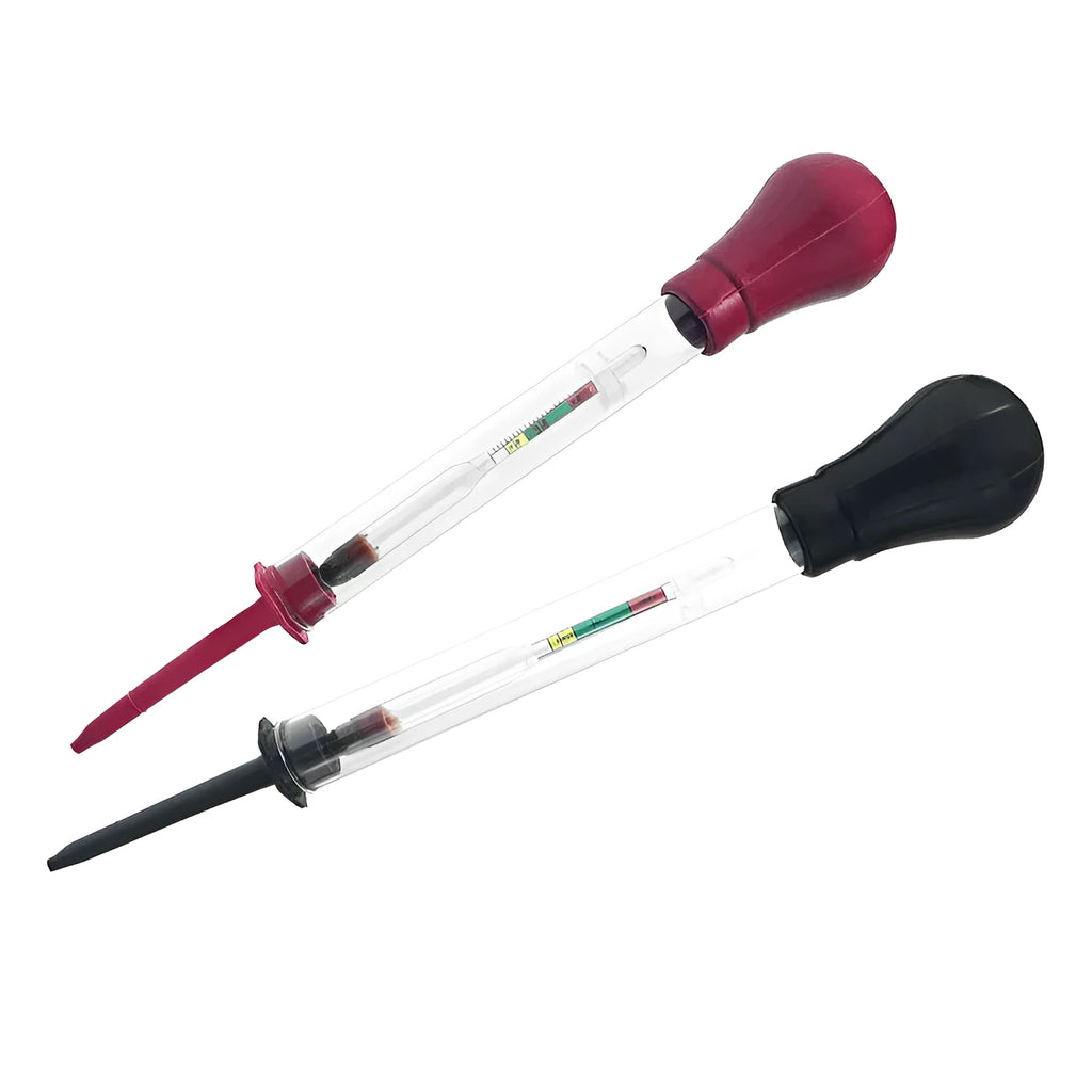 Electrohydraulic hydrometer suction type 330mm glass battery electrolyte densitometer