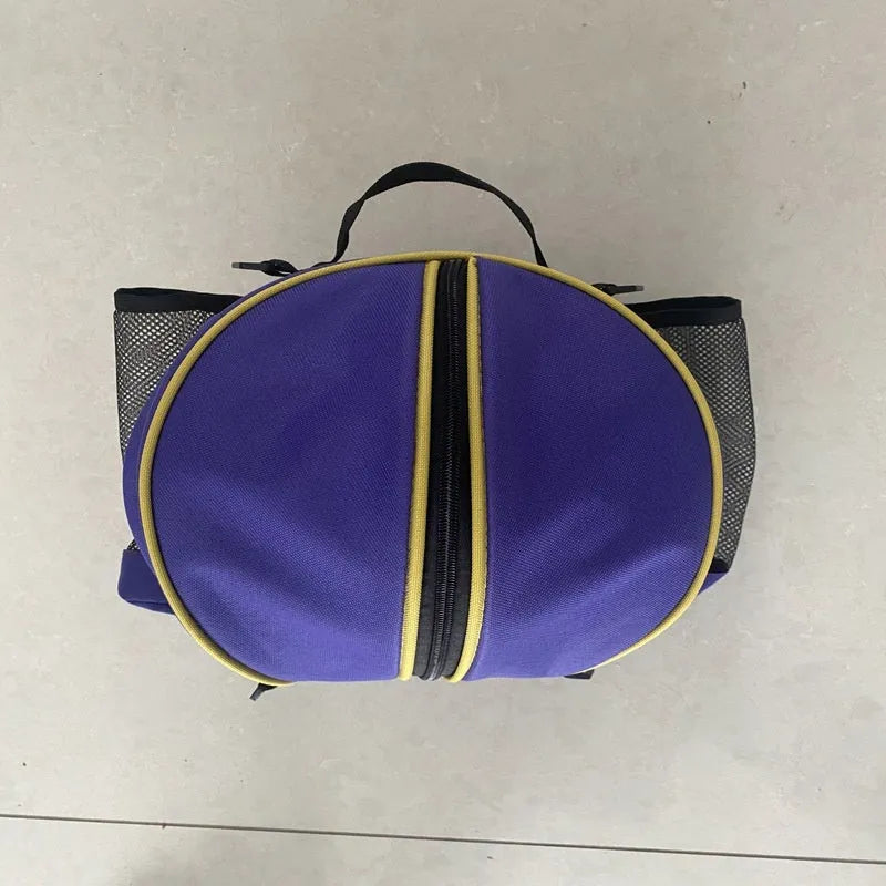 Oxford cloth basketball bag with 9L capacity in various colours and strap styles.