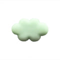 Resin car fragrance clip with Baiyun cartoon cloud design mounted on car air vent