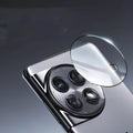 OnePlus compatible tempered glass lens protector with silk screen black ring and AR enhanced technology