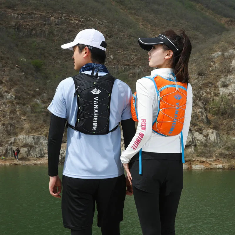 Ultra-light waterproof cycling backpack with air pillow belt in multiple colour options