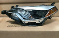 Halogen headlight assembly for 2014-2015 Toyota Corolla with clear polycarbonate lens