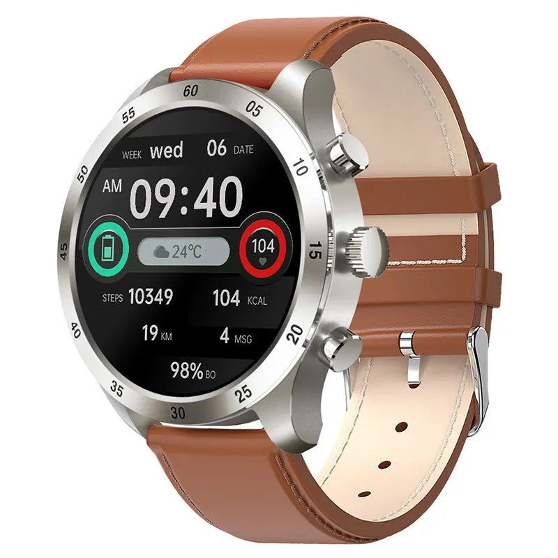 Bluetooth smart watch for Apple iOS with music display and calling functions in multiple colour options