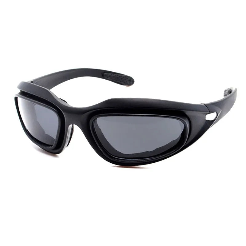 Tactical polarised sunglasses for outdoor cycling with PC sports frame