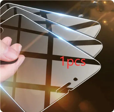 Tempered glass screen protector for iPhone with anti-fingerprint coating