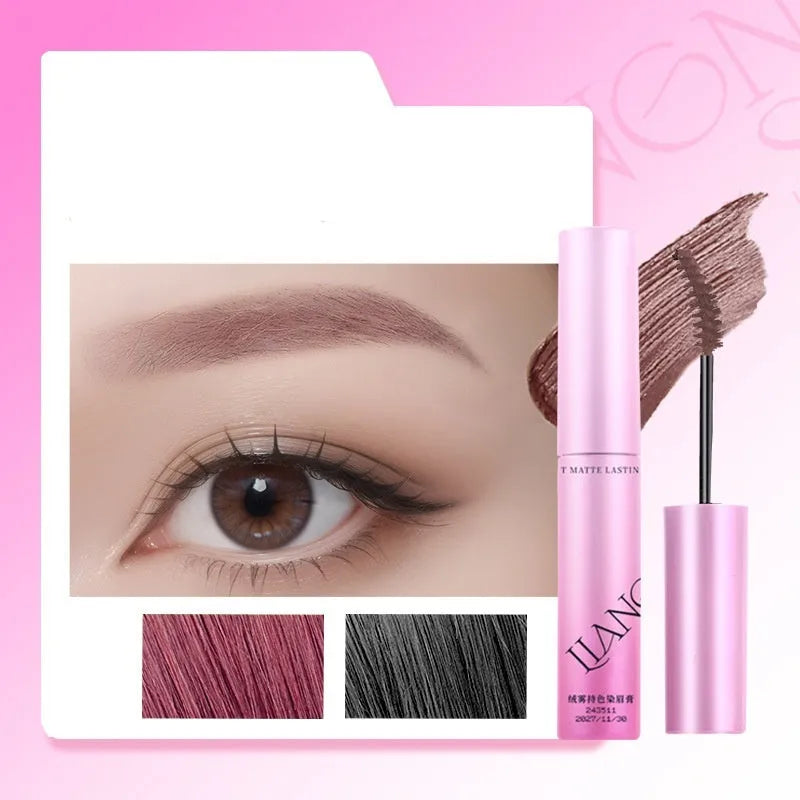 Velvet matte eyebrow cream pot in four neutral shades with 4.5g net content