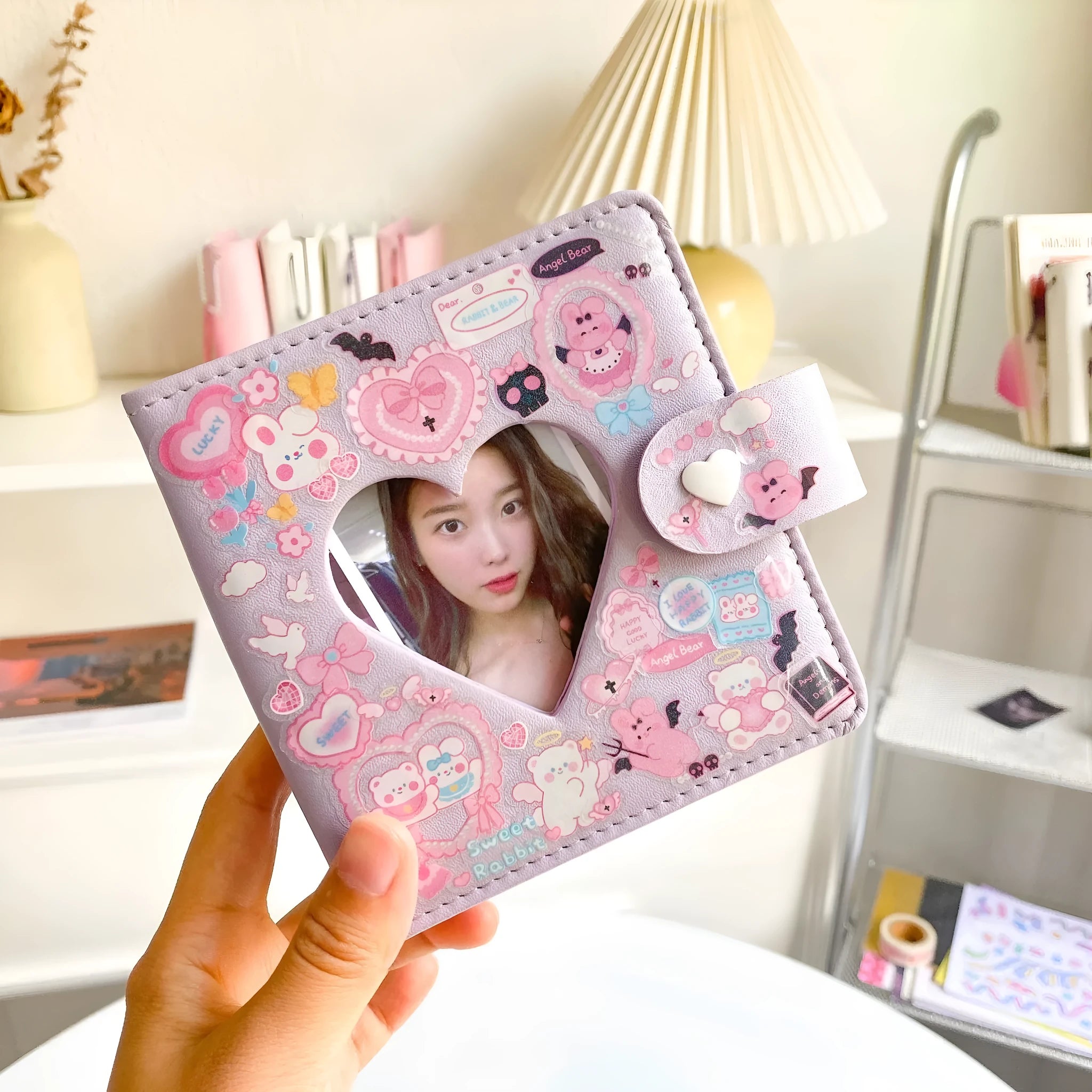 PVC waterproof cartoon style decorative sticker for notebooks and agendas