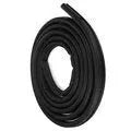 Black rubber sliding door seal for Toyota Hiace high roof 2005 models, 5 metre length