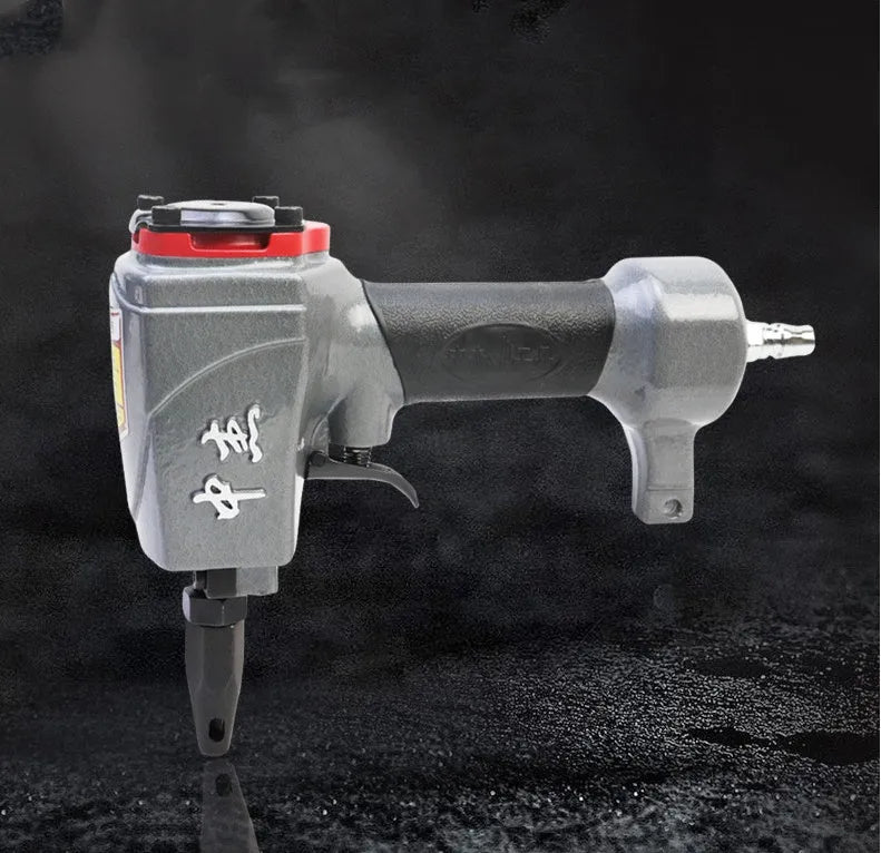 DK30 air-powered metal punching gun tool for fabric applications with 2.5-3.0mm hole diameter