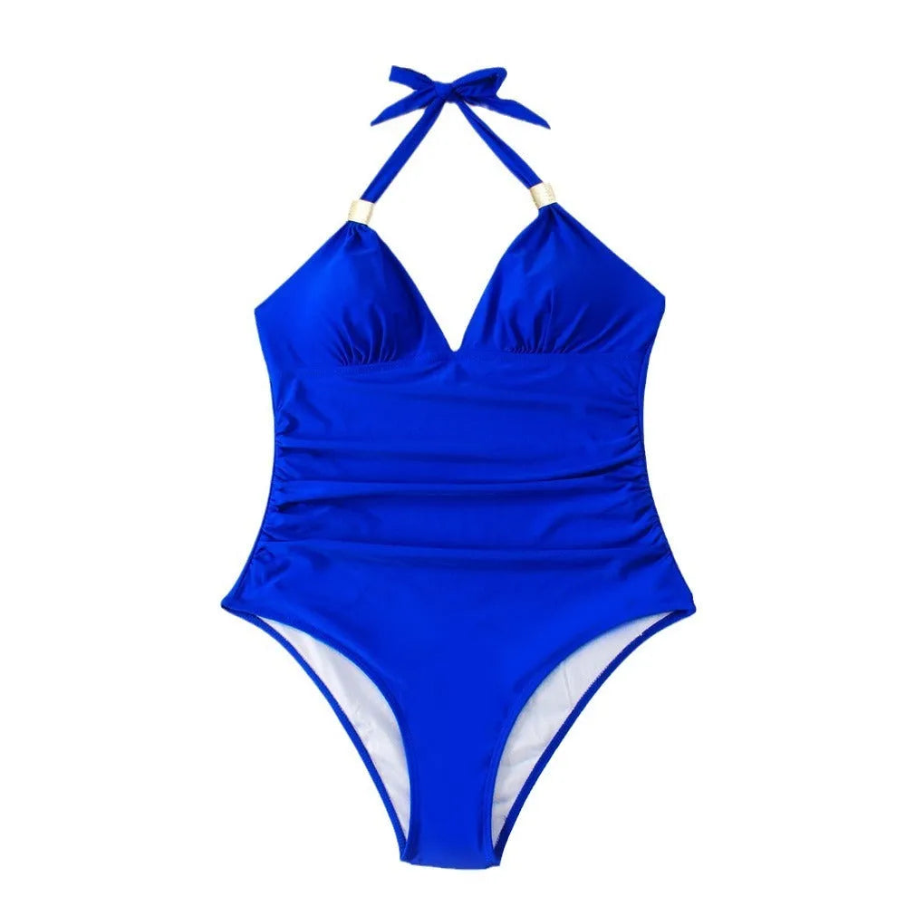 Women's quick-dry swimwear in leopard print, stripes, blue and black colours