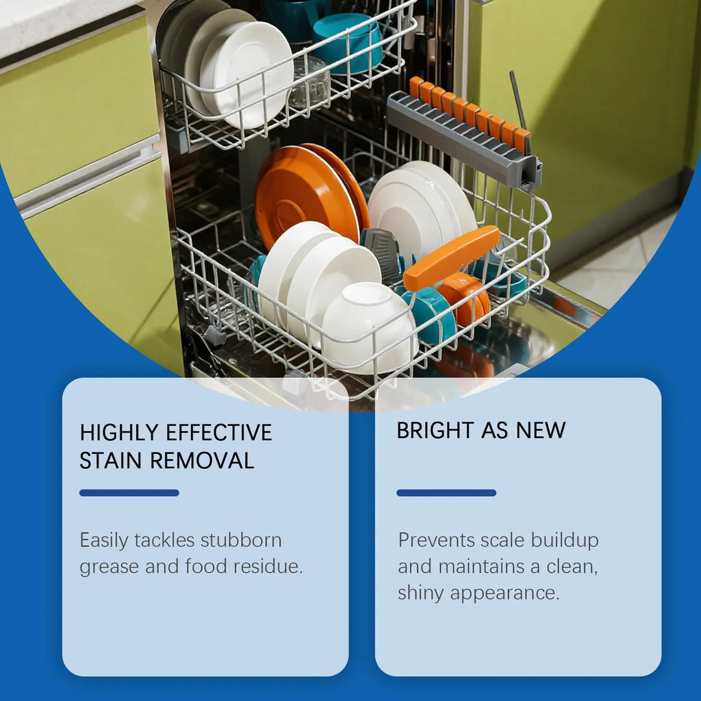 237mL dishwasher detergent aid bottle for stain and oil removal on kitchenware
