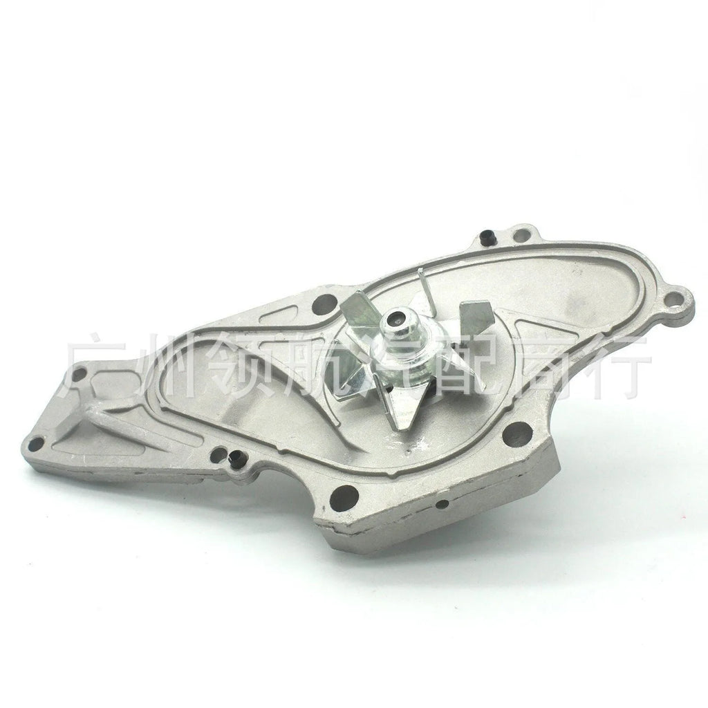 Metal automotive belt and water pump assembly measuring 28x18x16cm