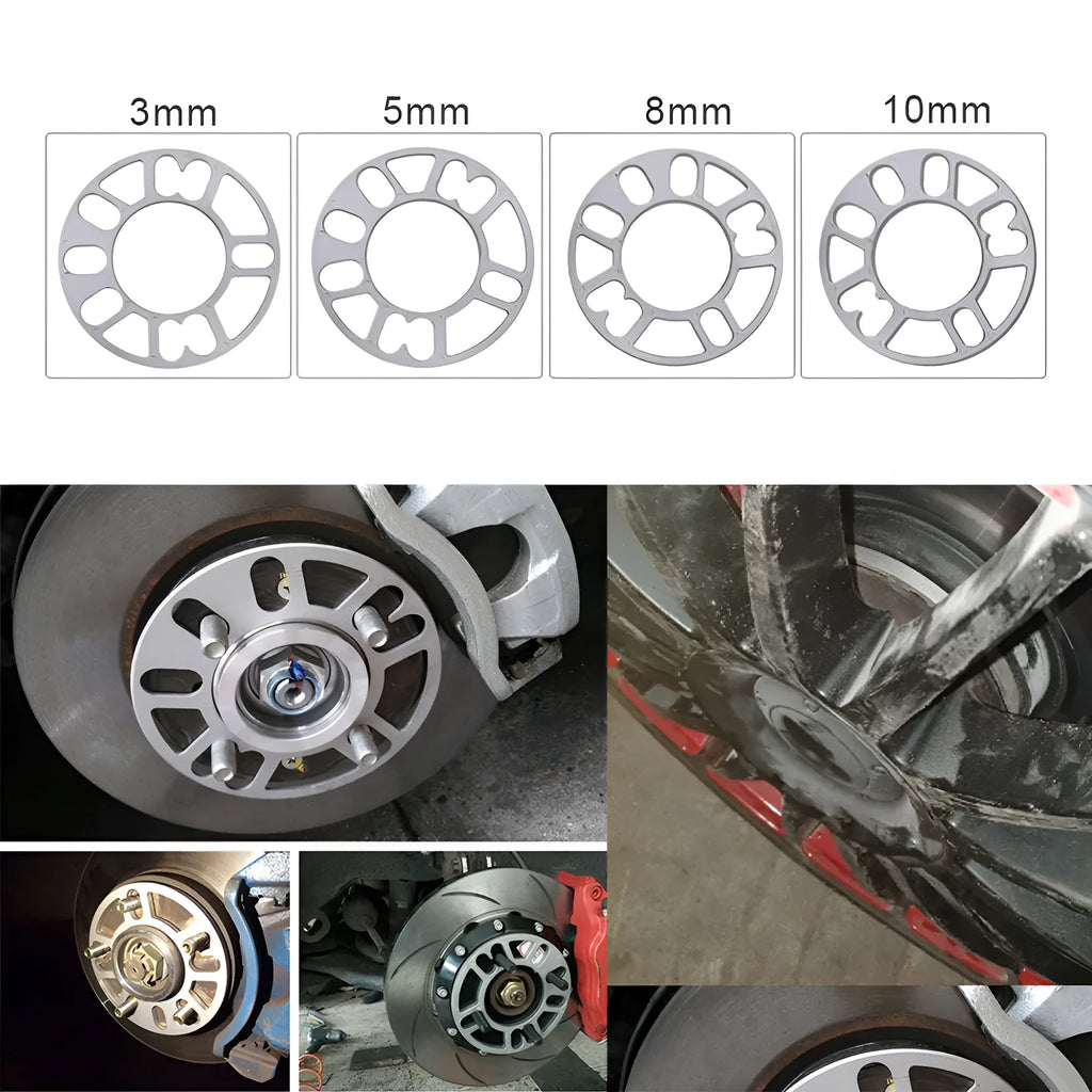 10mm steel widening gasket for automobile wheel hub modification to prevent caliper collision