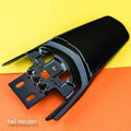 Carbon fibre lengthened tail mudguard for Light Bee electric off-road bicycle