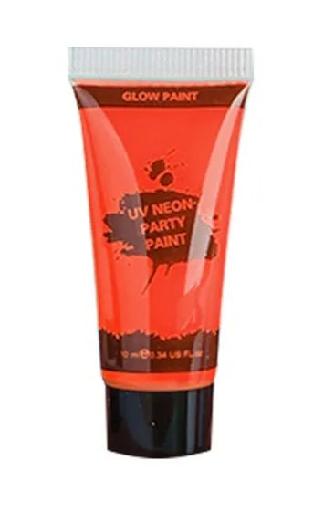 25ml tube of neon gouache face and body paint in a bright colour.