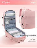 Large waterproof nylon mummy backpack in a roll-top design, shown in one of 32 available colours.